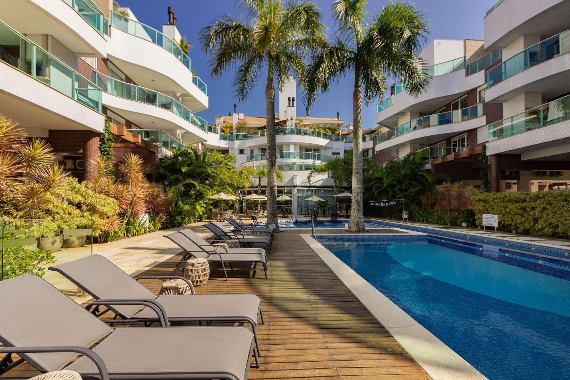 Boulevard 224D - Excelente Apartamento Em Condominio De Luxo No Centro De Bombinhas - Piscina - Jacuzzi - Academia - Portaria 24H. Εξωτερικό φωτογραφία